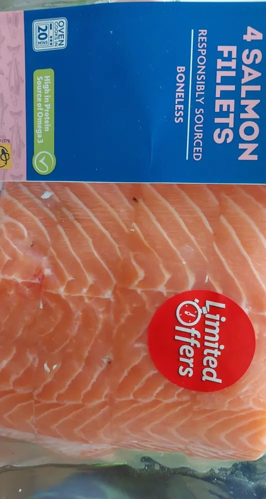 Salmon fillets