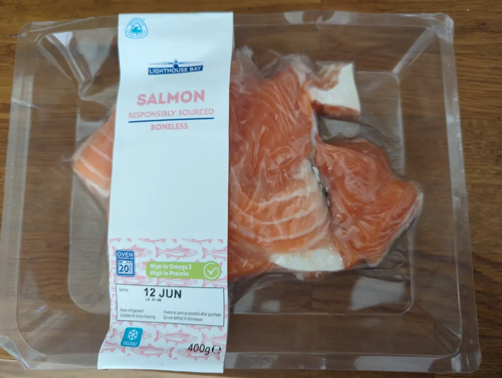 Salmon Responsibly Sources Boneless