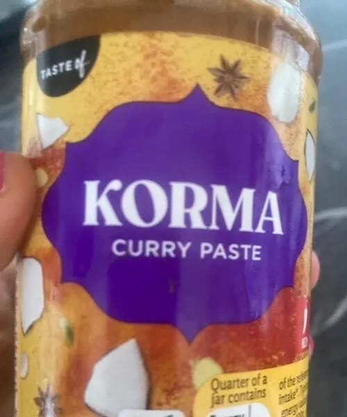 Korma curry paste