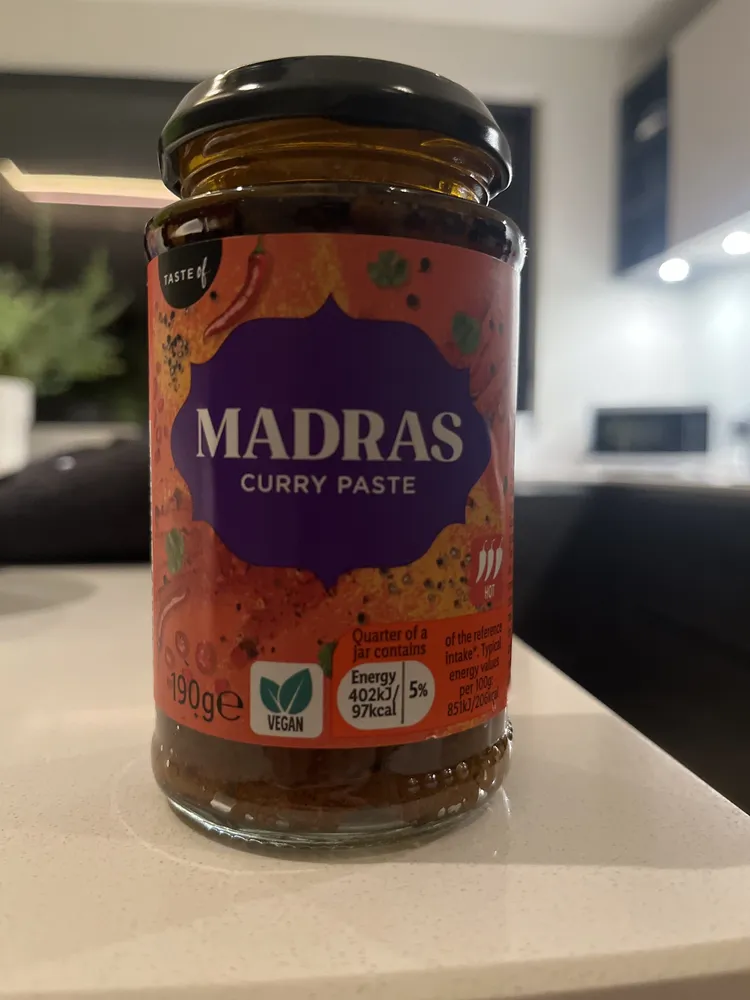 MADRAS CURRY PASTE