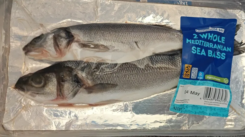 Whole Seabass