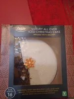 Luxury All Over Iced Christmas Cake