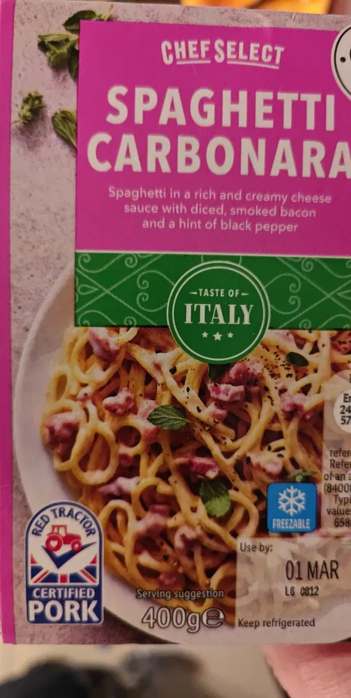 Spaghetti Carbonara