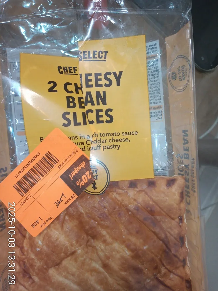 Cheesy Bean Slices
