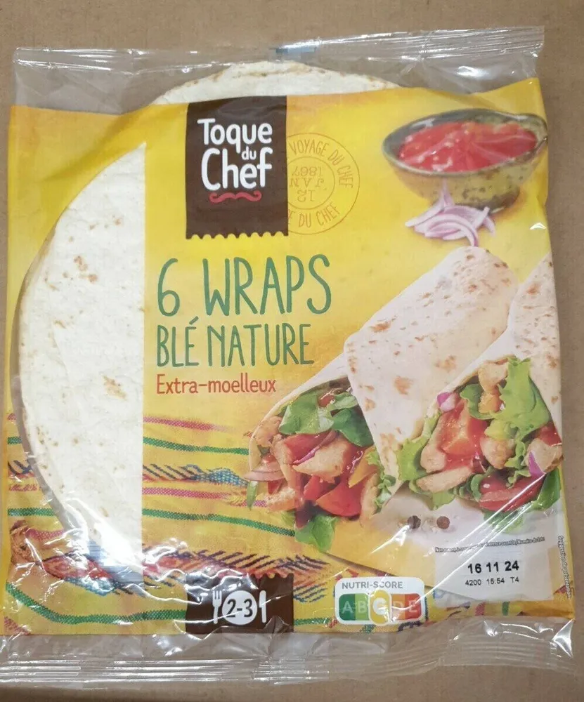 Wraps Blé Nature