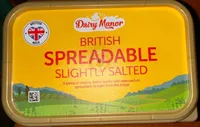 British Spreadable Slightly Salted Butter