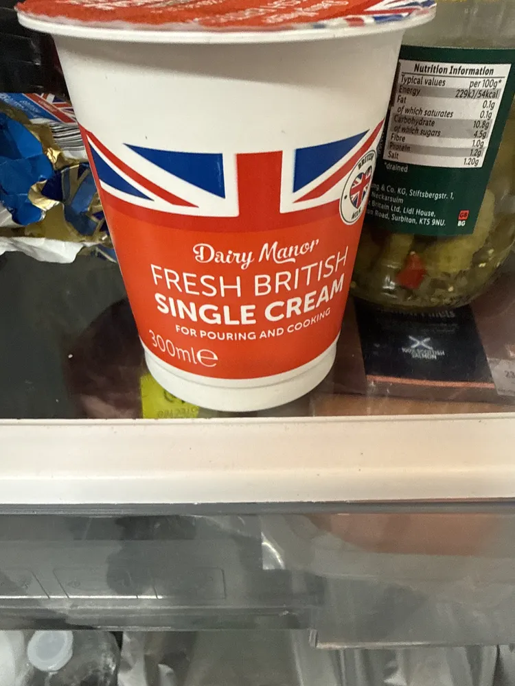 Fresh British Single Cream