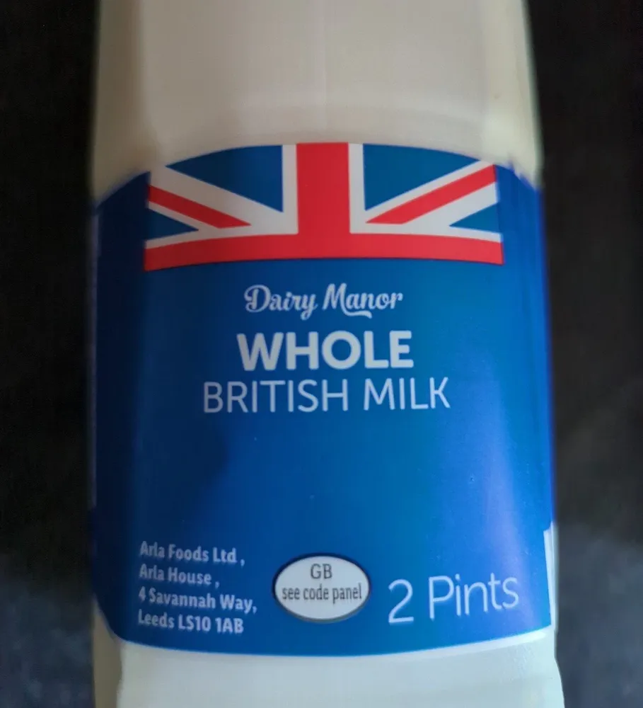 Whole British Milk