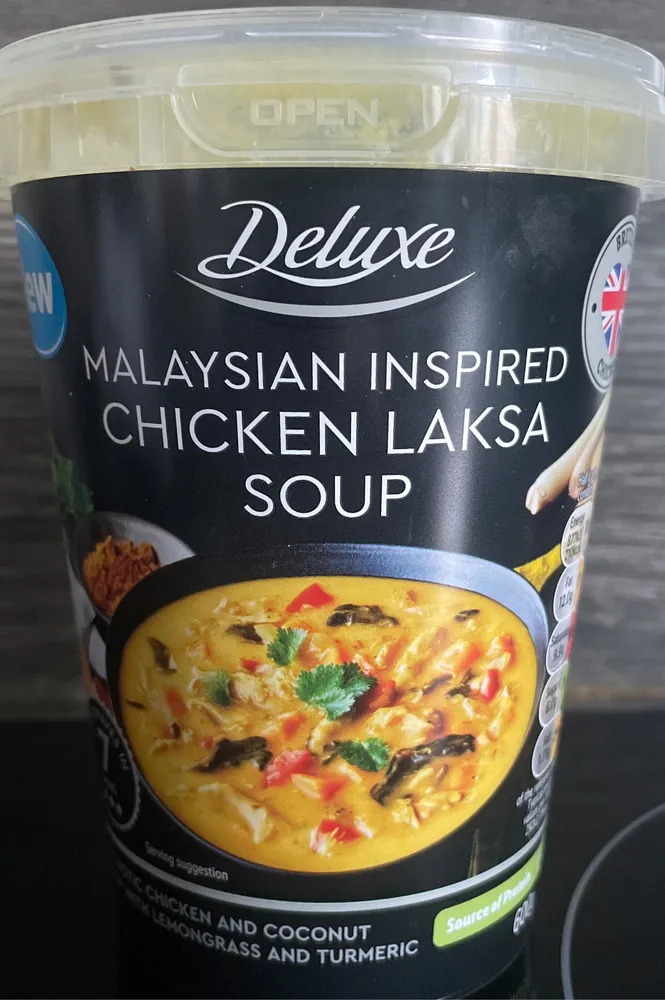 Malaysian Inspired Chicken Laksa Soup