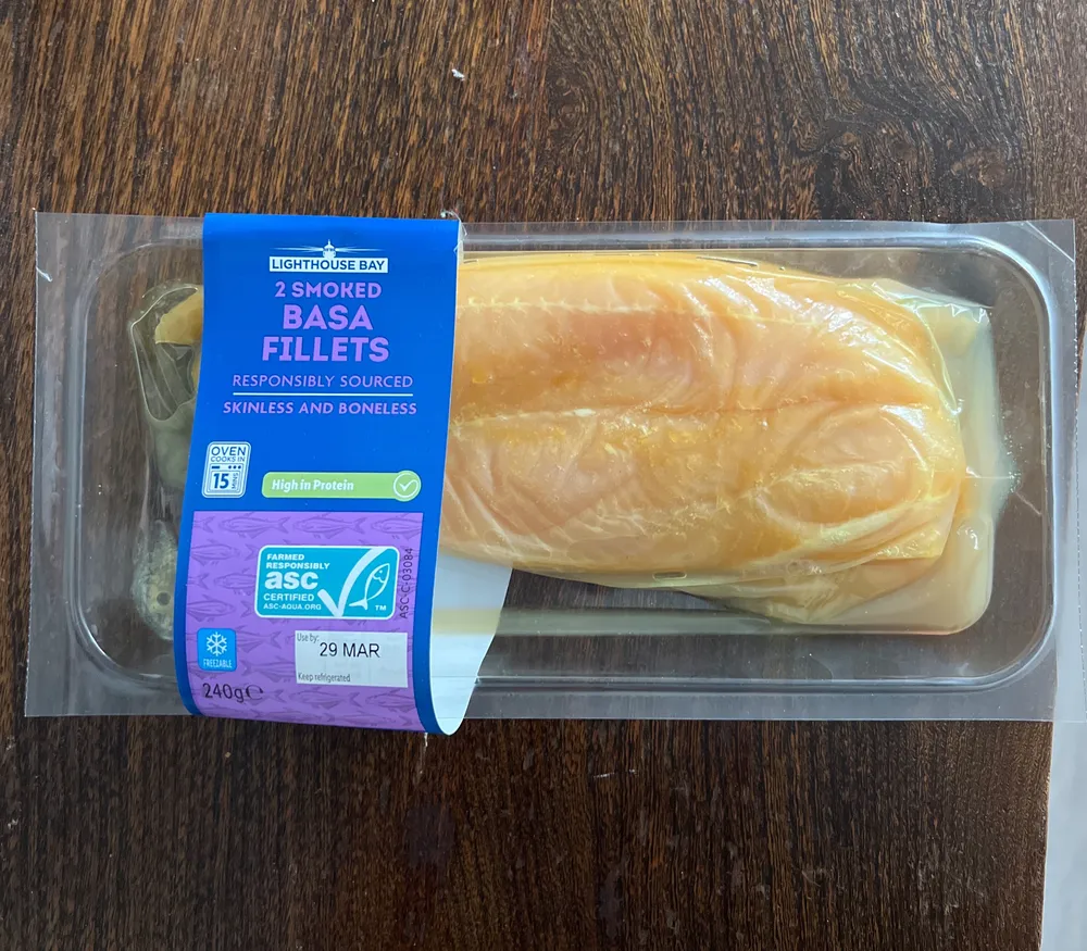 2 KILN SMOKED BASA FILLETS