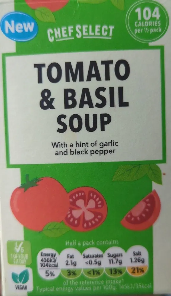 Tomato & Basil Soup