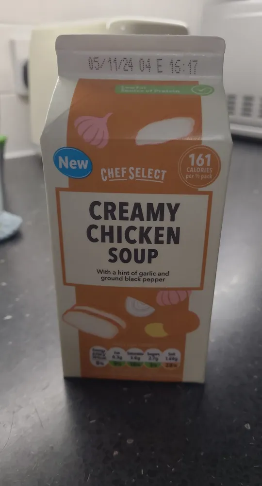 creamy chicken soup