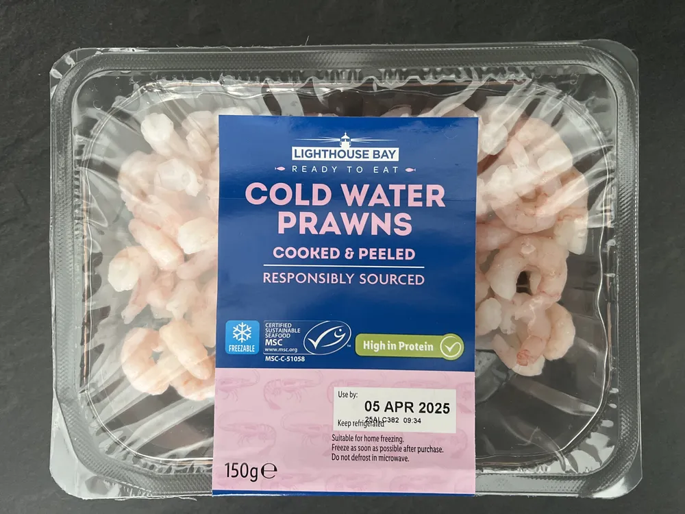 Cold Water Prawns