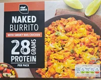 Naked Burrito with Smoky BBQ Chicken