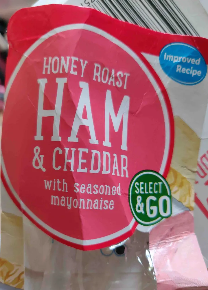 Honey Roast Ham & Cheddar Sandwich