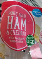 Honey Roast Ham & Cheddar Sandwich