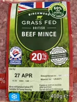 Grass Fed British Beef Mince