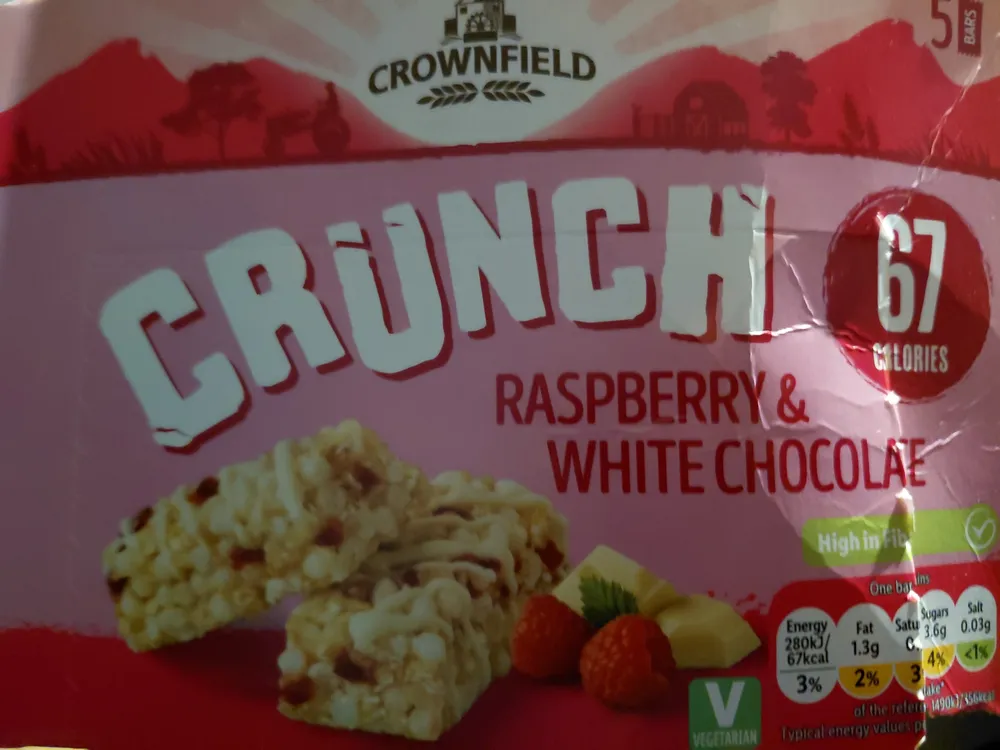 Crunch Raspberry & White Chocolate
