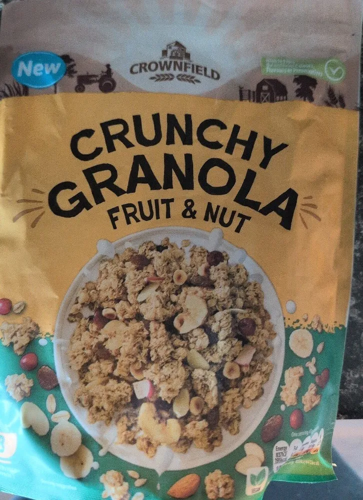 CRUNCHY GRANOLA FRUIT & NUT