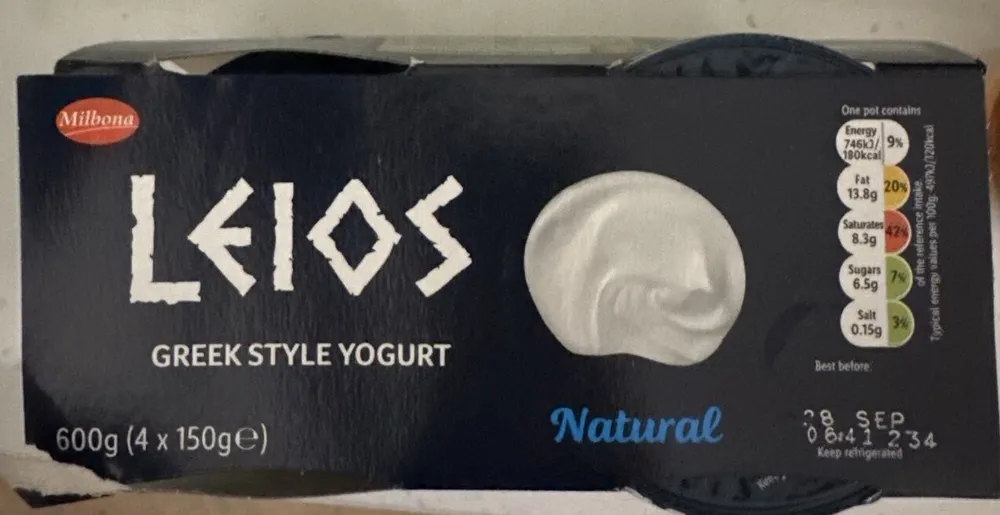 Leikos Greek Style Yogurt