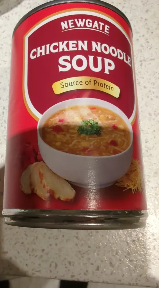 NEWGATE CHICKEN NOODLE SOUP Source of Protein 43