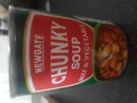 Chunky soup beef & vegetable