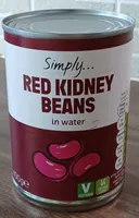 Red Kidney Beans in water