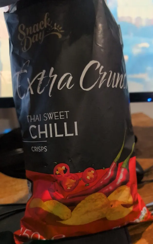 Thai Sweet Chilli Flavour Potato Crisps