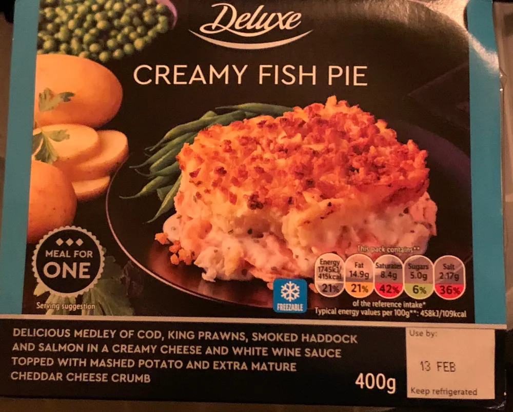Creamy Fish Pie