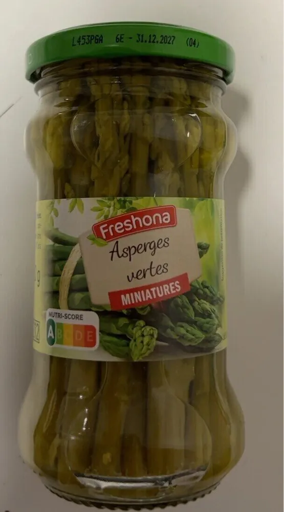 Asperges vertes