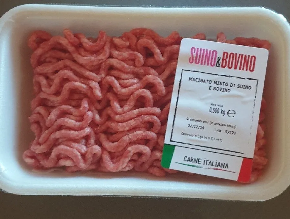 Macinato Misto Di Suino E Bovino