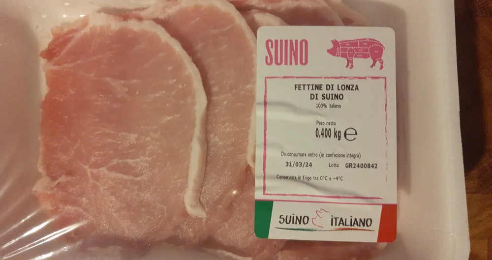 Fettine di lonza