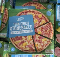 Think crust stone baked pizza