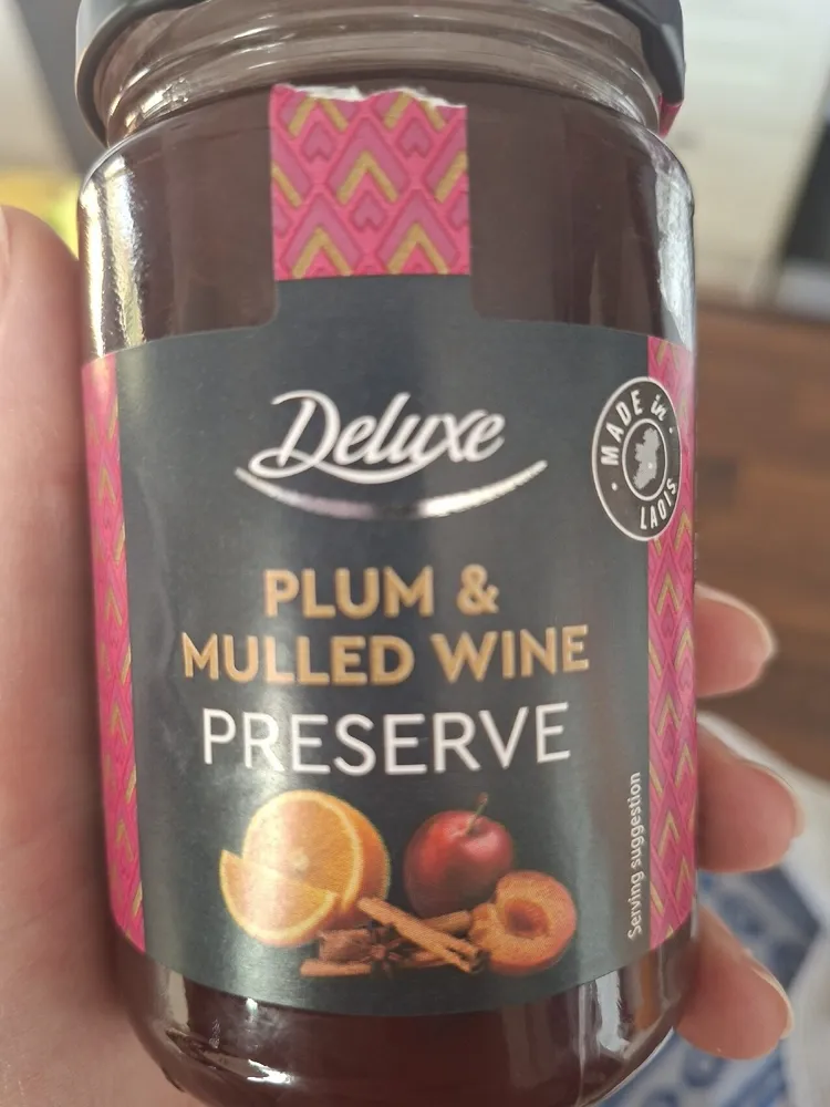 Plum And Mulled Wine Preserve