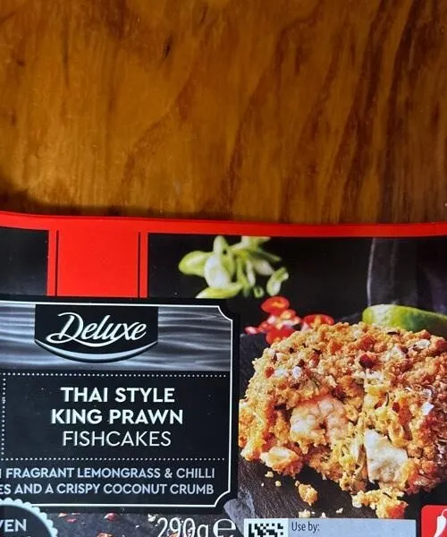 Thai style king prawns