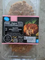 Salmon & spinach fishcakes