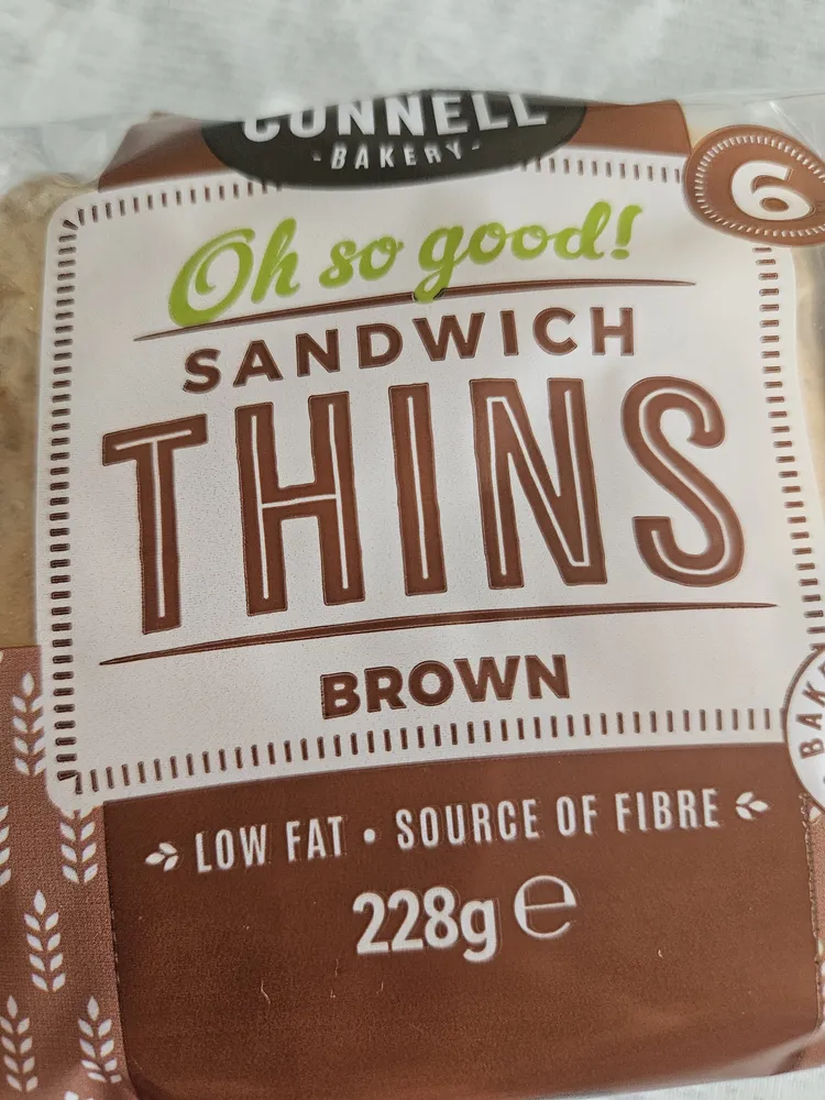 Brown Wheaten Sandwich Slims