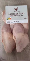 Cuisse de poulet avec dos