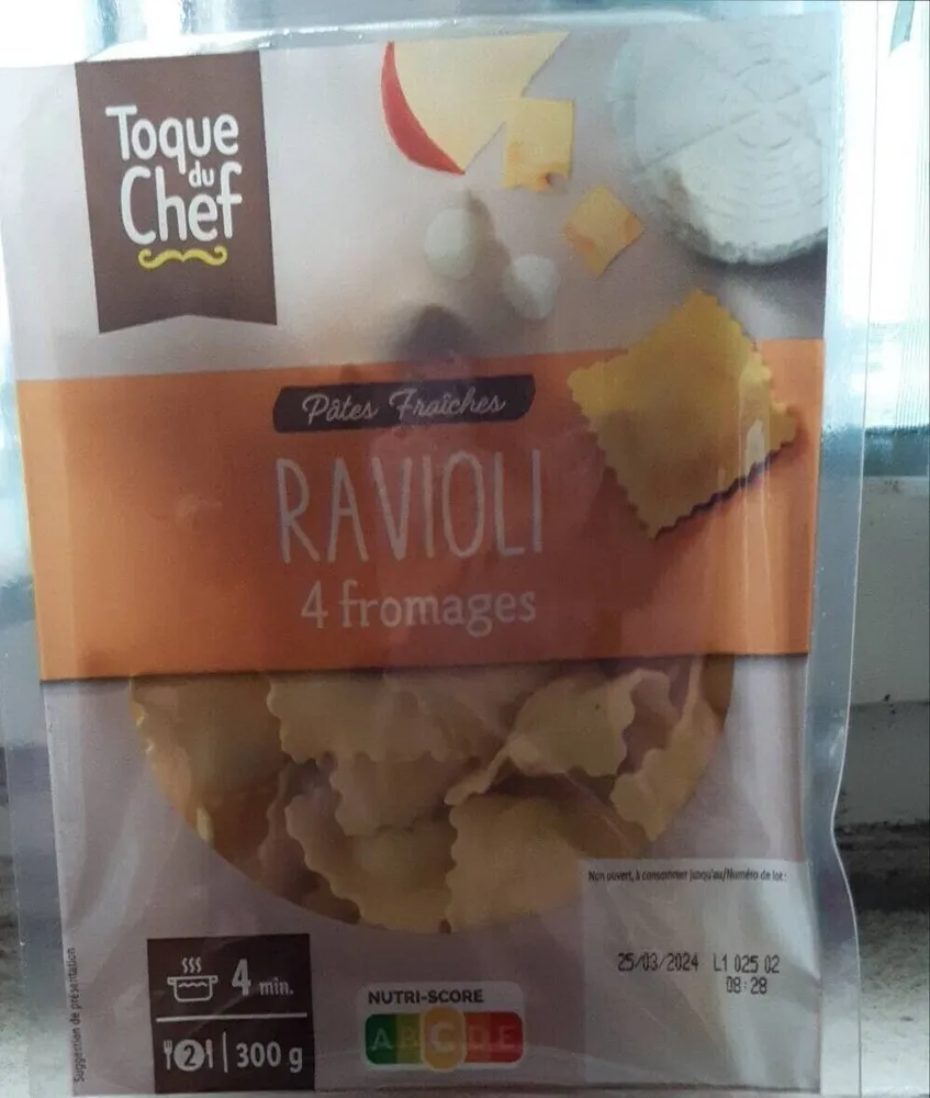 Ravioli 4 fromages