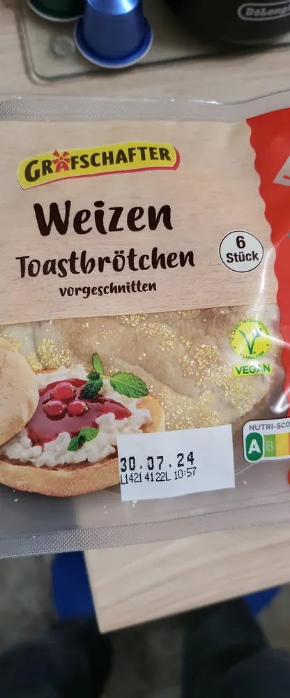 Weizen Tostbrötchen