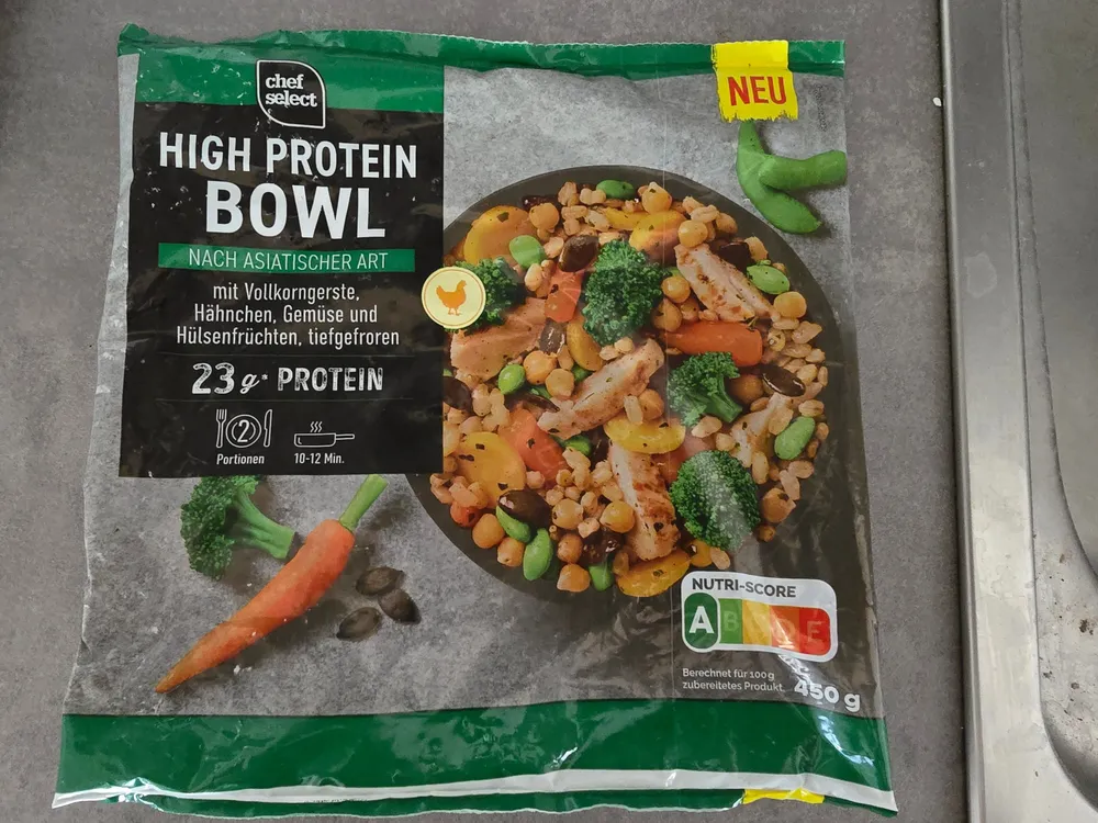 High Protein Bowl nach Asiatischer Art