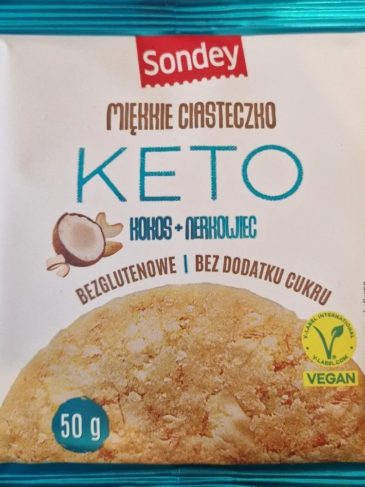 Ciasteczko Keto Kokos Nerkowiec