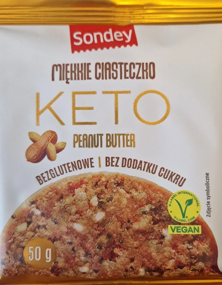 Miękkie Cisteczko Keto Peanut Butter