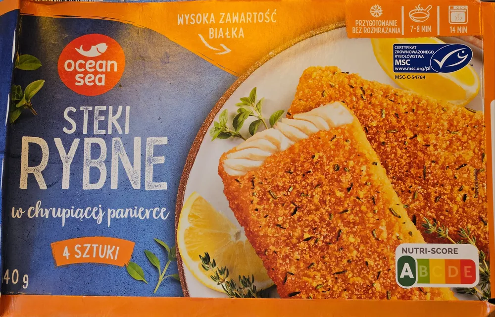 Steki Rybne W Panierce