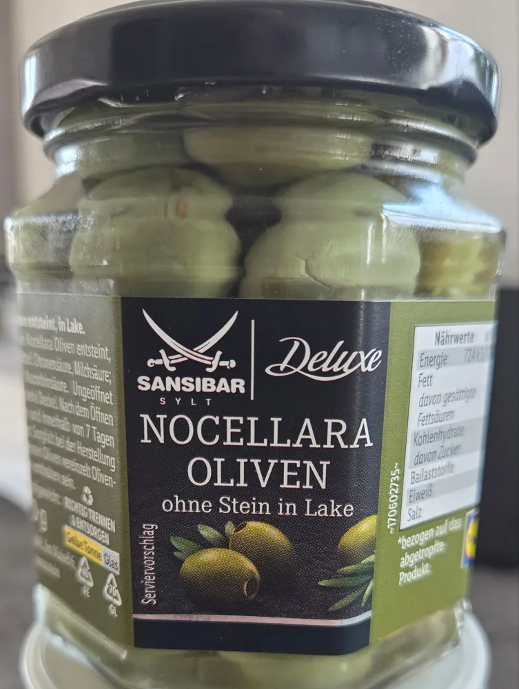 Nocellara Oliven ohne Stein in Lake