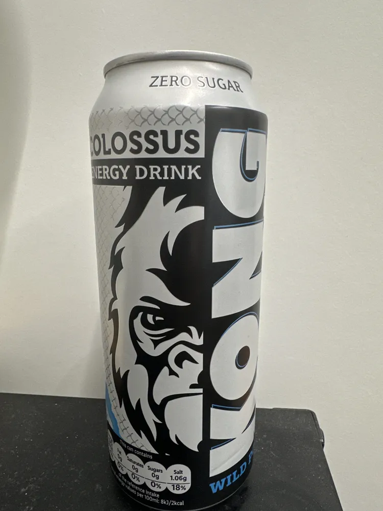 Colossus Wild Power Energy Drink Zero Sugar