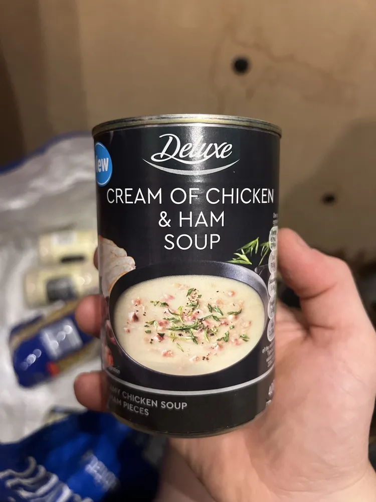 Cream of Chicken & Ham Soup