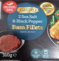 Sea Salt & Black Pepper Basa Fillets