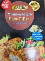 Lemon & Herb Basa Fillets in a Tempura Batter