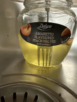 Pfirsiche mit Mandeln & Amaretto-Geschmack